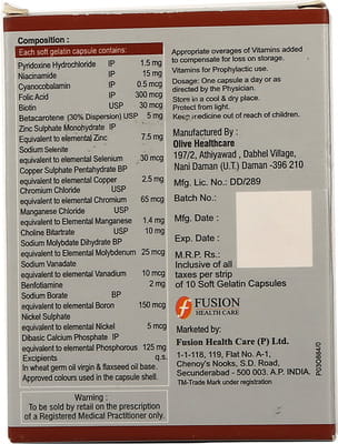 Zestovit Strip Of 10 Capsules