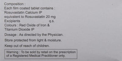 Consivas 20mg Strip Of 10 Tablets