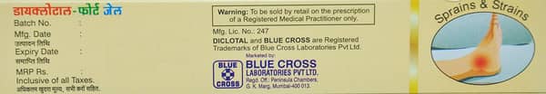 Diclotal Forte Tube Of 30gm Gel