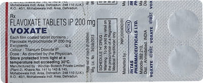 Voxate 200mg Strip Of 10 Tablets