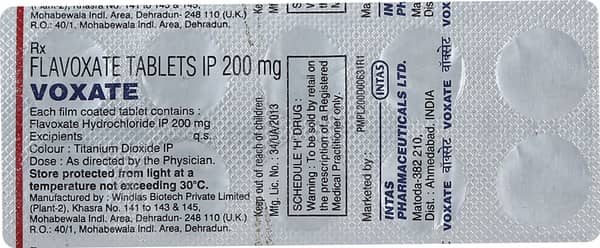 Voxate 200mg Strip Of 10 Tablets