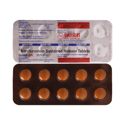Urinif Sr 100mg Strip Of 10 Tablets