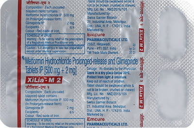 Xilia M2 Strip Of 10 Tablets