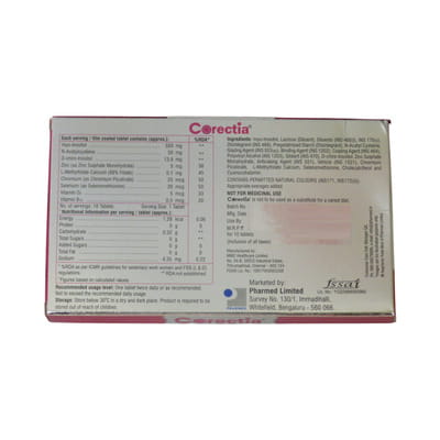 Corectia Strip Of 10 Tablets