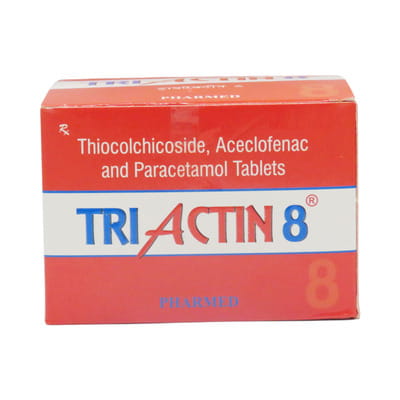Triactin 8mg Strip Of 10 Tablets
