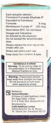 Formost 200 Box Of 120md Metered Dose Inhaler