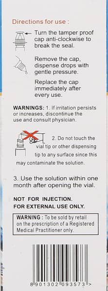 Extralube Bottle Of 10ml Eye Drops