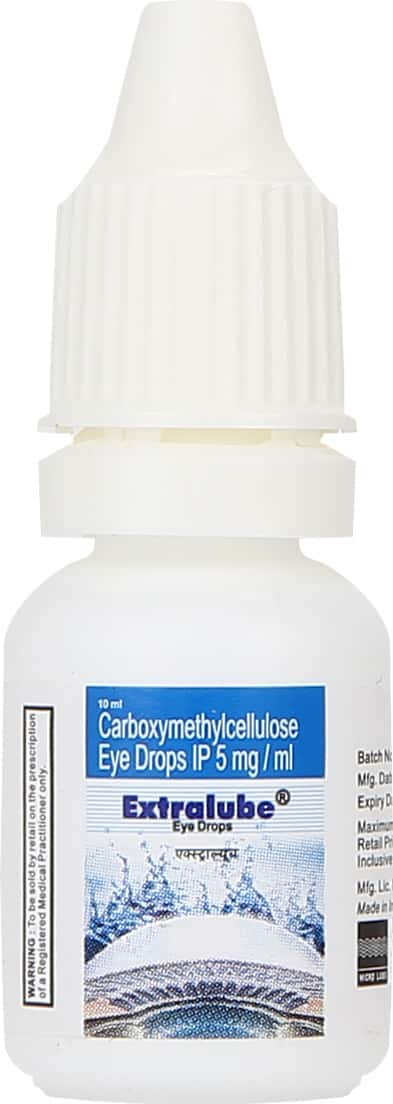 Extralube 0.5 % Eye Drop (10): Uses, Side Effects, Price & Dosage ...