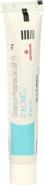 D Acne 1% Tube Of 10gm Gel