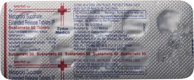 Sustameto 50mg Strip Of 10 Tablets