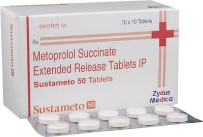 Sustameto 50mg Strip Of 10 Tablets