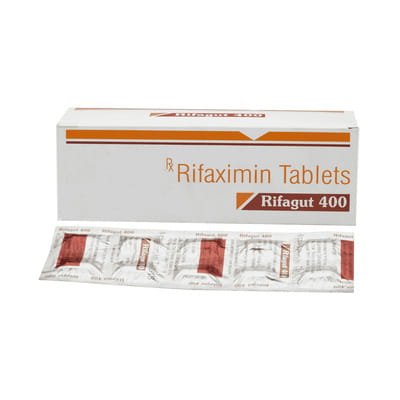 Rifagut 400mg Strip Of 10 Tablets