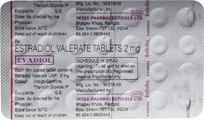 Evadiol Strip Of 28 Tablets