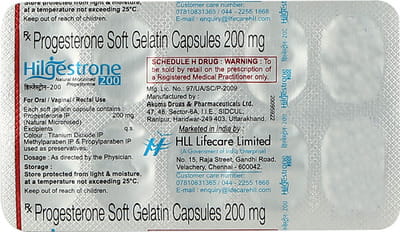 Hilgestrone 200mg Sofgels