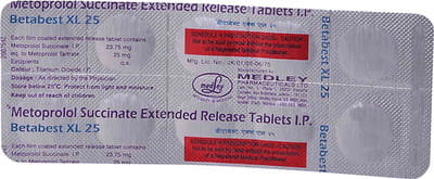 Betabest Xl 25mg Strip Of 10 Tablets