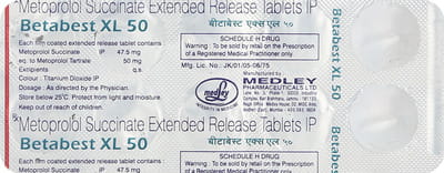 Betabest Xl 50mg Strip Of 10 Tablets
