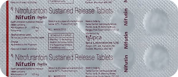 Nifutin 100mg Strip Of 10 Tablets