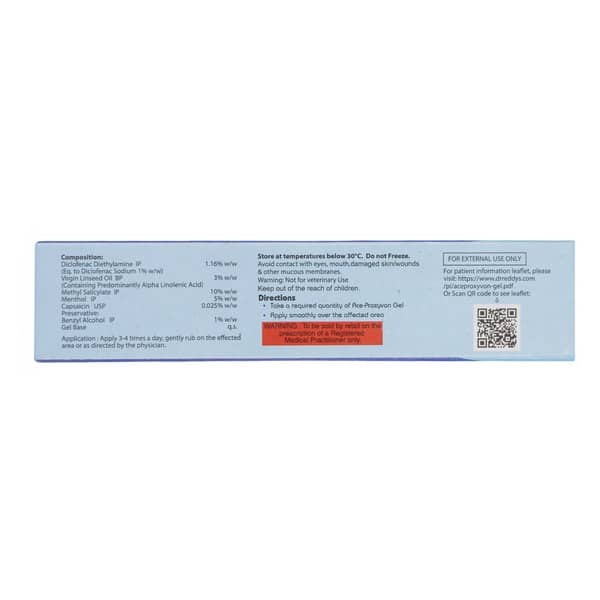 Ace Proxyvon Tube Of 30Gm Gel