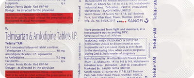Telsite Am Strip Of 10 Tablets