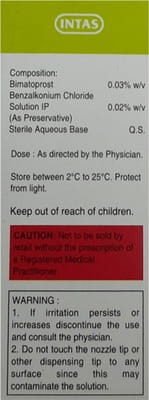 Intaprost Eye Drops 3ml