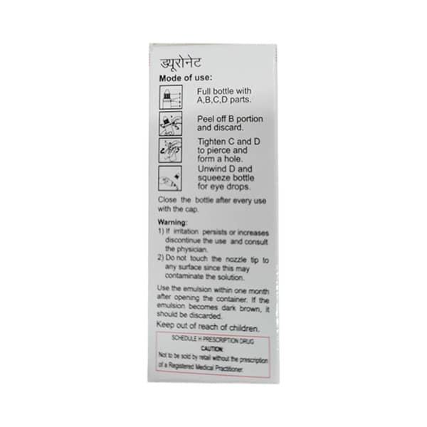 Duronet Bottle Of 5ml Eye Drops