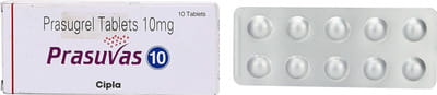 Prasuvas 10mg Strip Of 10 Tablets