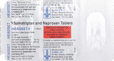 Headset Strip Of 2 Tablets