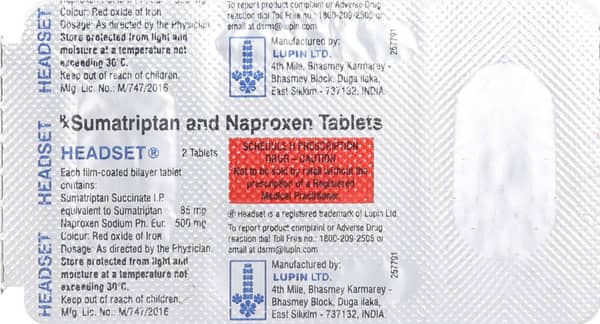 Headset Strip Of 2 Tablets
