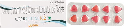Corcium K2 Strip Of 10 Tablets