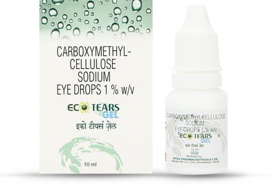 Eco Tears 1% Gel Bottle Of 10ml Eye Drops
