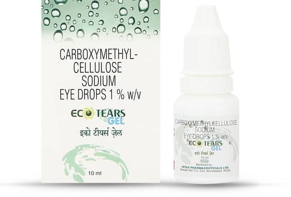 Eco Tears 1% Gel Bottle Of 10ml Eye Drops