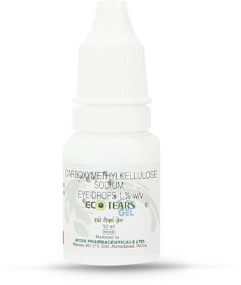 Eco Tears 1% Gel Bottle Of 10ml Eye Drops