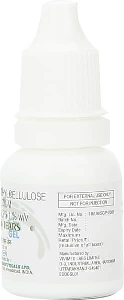 Eco Tears 1% Gel Bottle Of 10ml Eye Drops