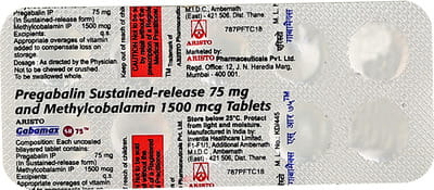 Gabamax Sr 75mg Strip Of 10 Tablets