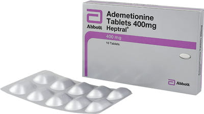 Heptral 400mg Strip Of 10 Tablets