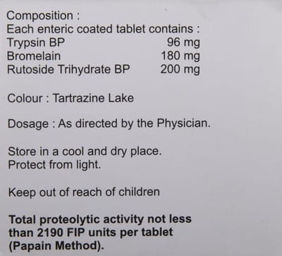 Enzomac Forte Strip Of 10 Tablets