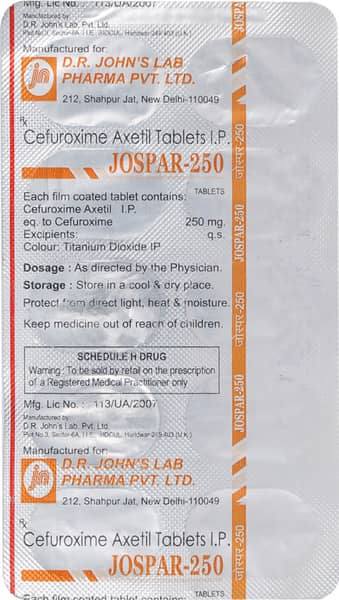 Jospar 250mg Tablet