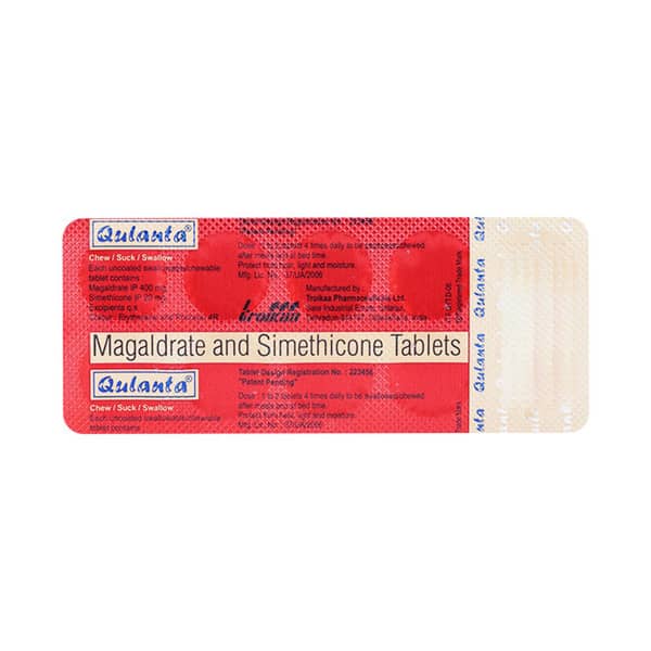 Qulanta Strip Of 10 Tablets