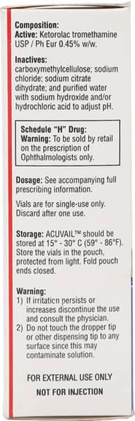 Acuvail Opthalmic Solution