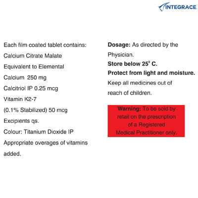 बॉन के2 10 टैबलेट्स की स्ट्रिप
