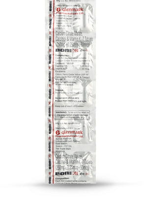 बॉन के2 10 टैबलेट्स की स्ट्रिप