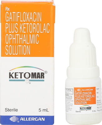 Ketomar Bottle Of 5ml Eye Drops