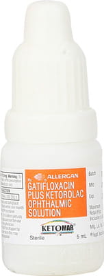 Ketomar Bottle Of 5ml Eye Drops