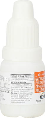 Ketomar Bottle Of 5ml Eye Drops