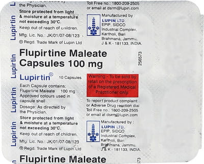 Lupirtin Strip Of 10 Capsules