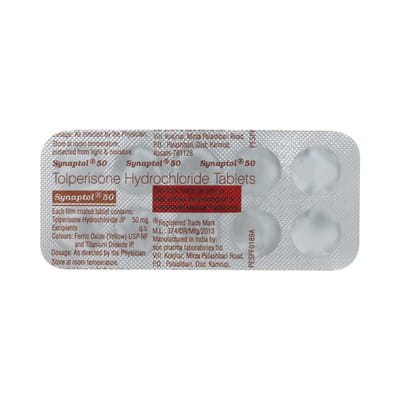 Synaptol 50mg Strip Of 10 Tablets
