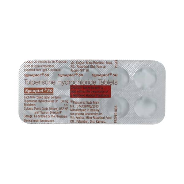 Synaptol 50mg Strip Of 10 Tablets