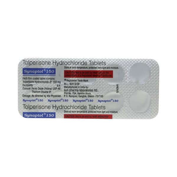 Synaptol 150mg Strip Of 10 Tablets