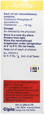 Antiflu Bottle Of 75ml Suspension