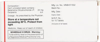 B Stil 24mg Strip Of 10 Tablets